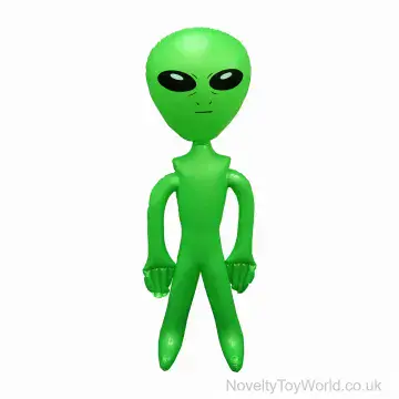 Giant Green Inflatable Alien Toy (170cm)