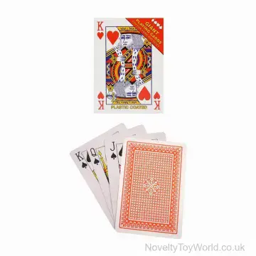 Giant Novelty Playing Cards (17cm x 12cm)