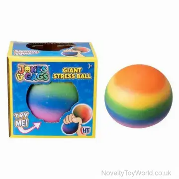 Giant Novelty Stress Ball in Box (9cm)