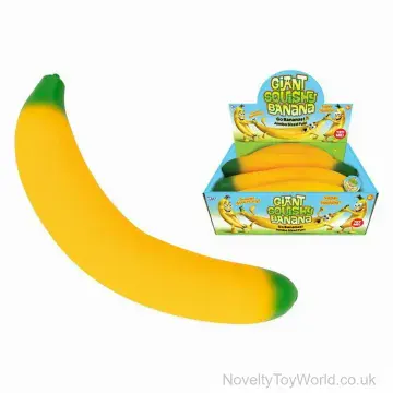 Giant Squishy Stretchy Banana (38cm)