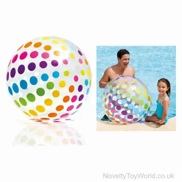 Giant Striped Intex Beach Ball (105cm)