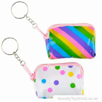 Girl's Coin Purse Keyring (6cm)