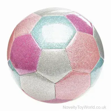 Glittery Pink Football - Size 5 (22cm)