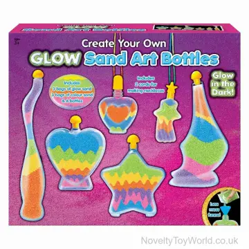 Glow in Dark & Colour Sand Art Sets