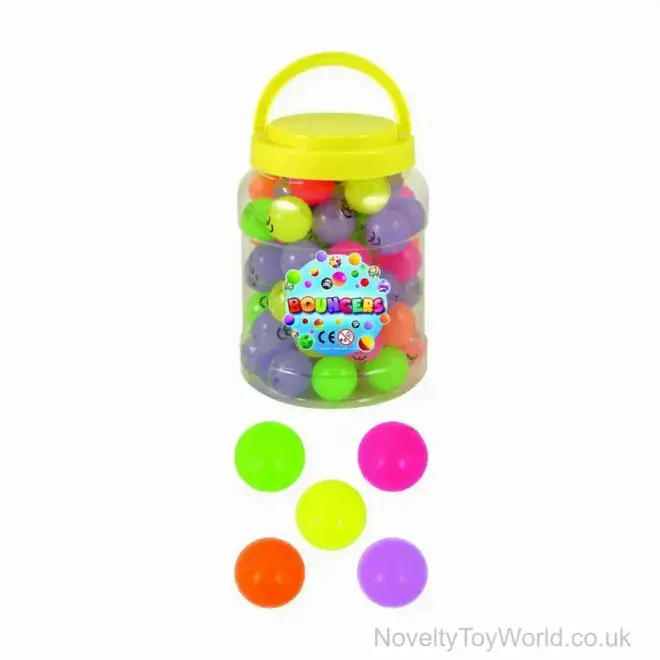 Wholesale Glow in The Dark Bouncy Balls (3.3cm) | Bulk Novelties
