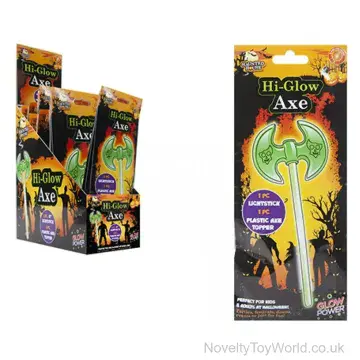 Glow In The Dark Halloween Axe - Boxed (20cm)