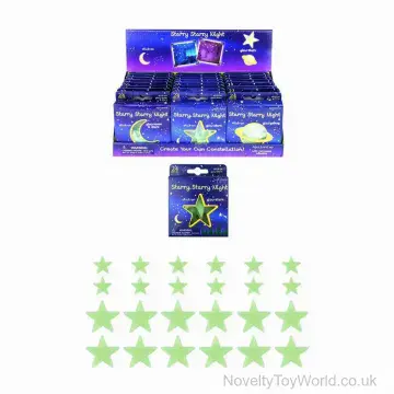 Glow in the Dark Moon & Stars (£0.49 per unit)