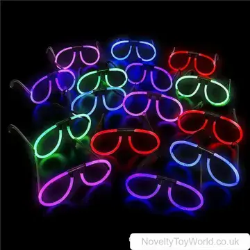 Glow Novelty Party Glasses Assortment