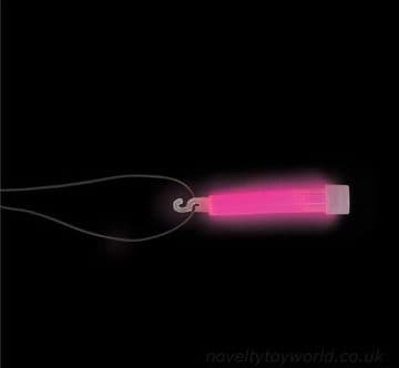 Glow Stick Pendant Necklaces - 4 Pack (7.5cm)