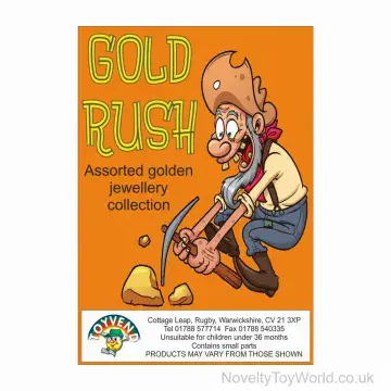 Golden Jewellery Assortment 35mm Capsules