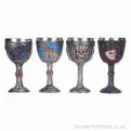 Wholesale | Gothic Skull, Wolf & Crow Goblets - Novelty Cups