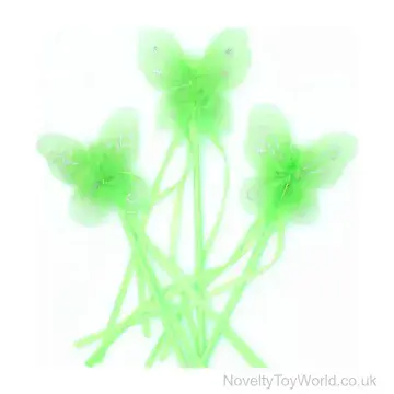 Green Butterfly Fairy Wand (40cm)
