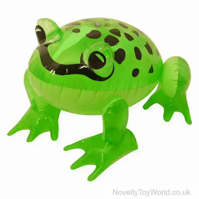 Bulk Buy Frog Inflatable (38cm) | Wholesale Blow Up Novelties UK