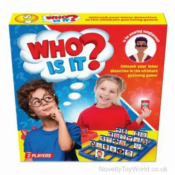 Guess Who It Is Family Board Game - 2 Player (Boxed)