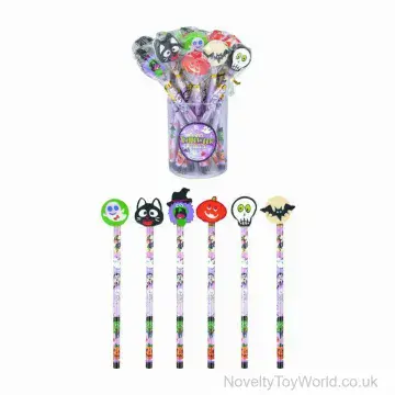 Halloween Pencil with Rubber Eraser Top