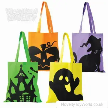 Halloween Tote Bag - 4 Assorted (40cm)