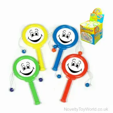 Happy Face Twist Drum - Assorted Colours (10cm)