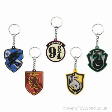 Harry Potter Licensed 2D PVC Keyring - Assorted (5cm)