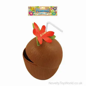 Hawaiian Luau Party Coconut Cup