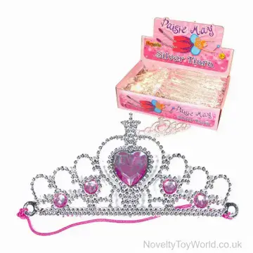 Heart Design Princess Party Tiara - 16cm