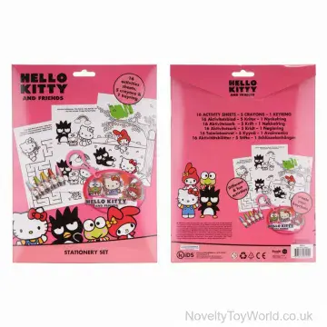 Hello Kitty 22 Piece Stationery Gift Set & Keyring
