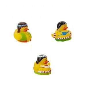 Hippie Beach Party Rubber Ducks 5cm)