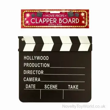 Hollywood Movie Clapper Board - Novelty Prop  (20cm)