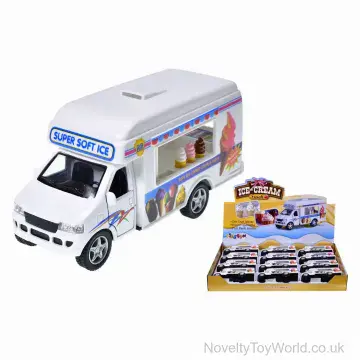 Ice Cream Van Toy - Friction Powered (13cm)