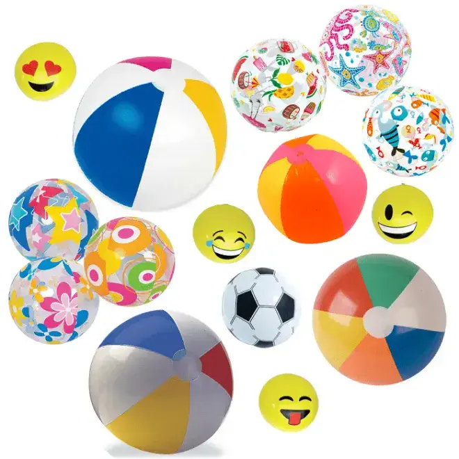Inflatable Beach Ball Assortment (25cm - 60cm) | | Wholesale Beach Balls UK