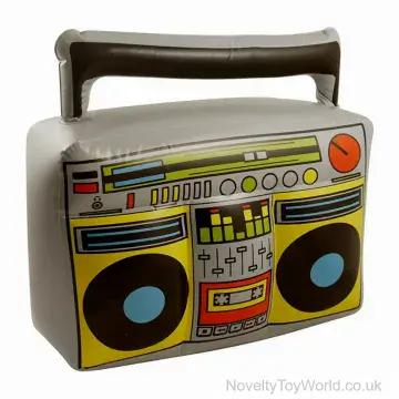 Inflatable Boom Box Novelty Toy - Large (44cm x38cm)