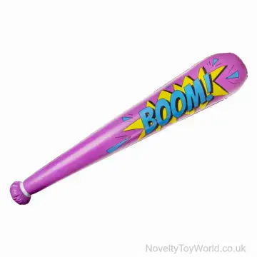 Inflatable Boom Superhero Baseball Bat (85cm)