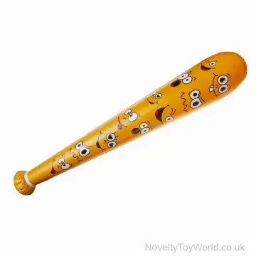Inflatable Emoji Faces Baseball Bat (85cm)