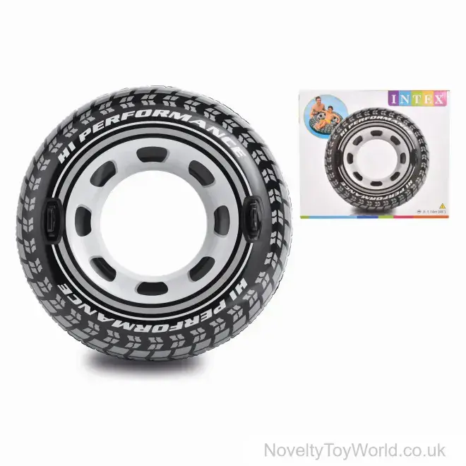 Inflatable Intex Monster Truck Swim Ring Tyre (114cm) | Wholesale Pool Toys UK