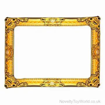 Inflatable Photo Booth Picture Frame - Gold (80cm x 60cm)