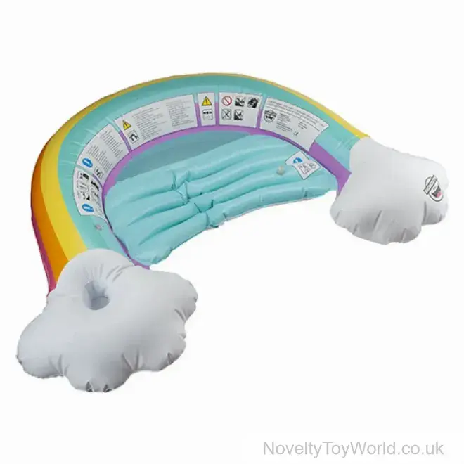 Inflatable Rainbow Pool Sling Seat (132cm) | Wholesale Summer Toys UK