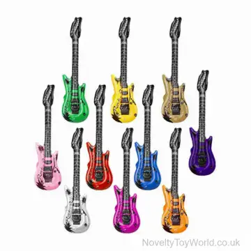 Inflatable Rock Guitar in Multiple Colours (90cm)