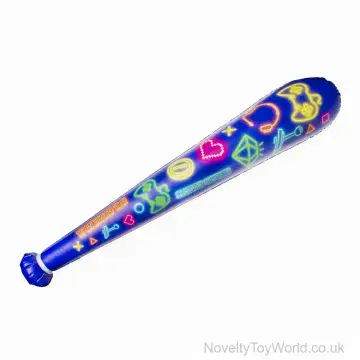 Inflatable Video Game Print Baseball Bat (85cm)