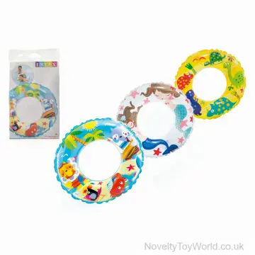 Intex Inflatable Children's Swim Rings (60cm)