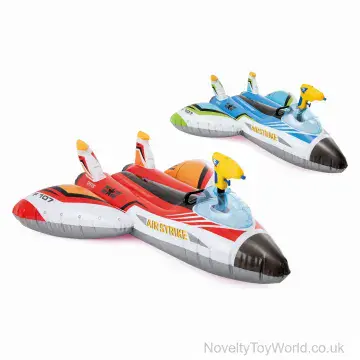 Intex Inflatable Jet Plane with Watergun - Pool Toy (116cm)