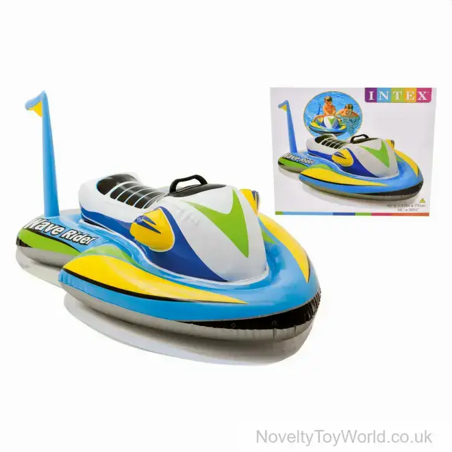 Bulk Buy Intex Inflatable Ride On Jet Ski Pool Toy (116cm) | Wholesale Floats UK