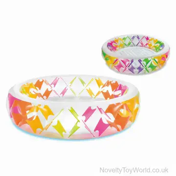Intex Pinwheel Pattern Family Pool (228cm x 55cm)