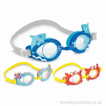 Intex Summer Fun Swimming Goggles - Child 3-8 Years