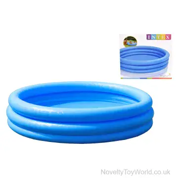 INTEX Three Ring Inflatable Paddling Pool (147cm x 33cm)