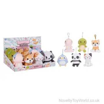 Japanese Kawaii Cute Animal Plush Toy With Bag Clip (12.5cm)