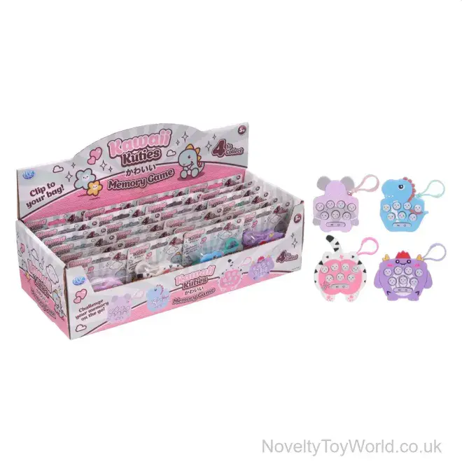 Japanese Kawaii Cute Memory Game Keyring (9cm) | Kawaii Stuff Wholesale
