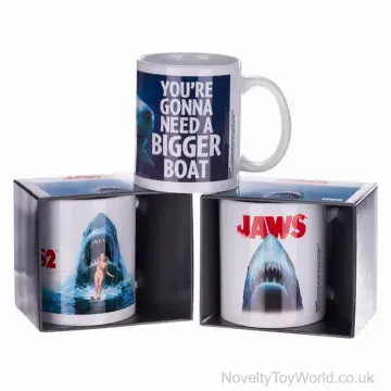 Jaws Movie Licensed Everyday Mug - 3 Assorted (315ml)