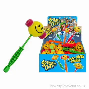 Jibber Jabber Smile Face Groan Noisy Hammers (19.5cm)