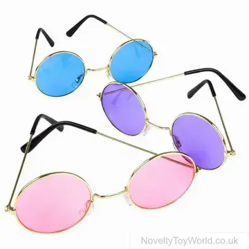 John Lennon Style Retro Sunglasses - Assorted Colours