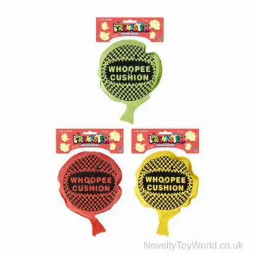 Joke Prank Self Inflating Whoopee Cushion Toy (16.5cm)