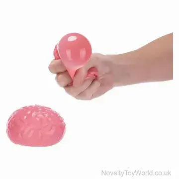 Joke Zombie Brain Stress Ball - Realistic Feel